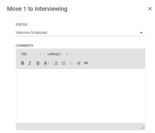Scheduling an Interview in Bullhorn - Hiring Workflow