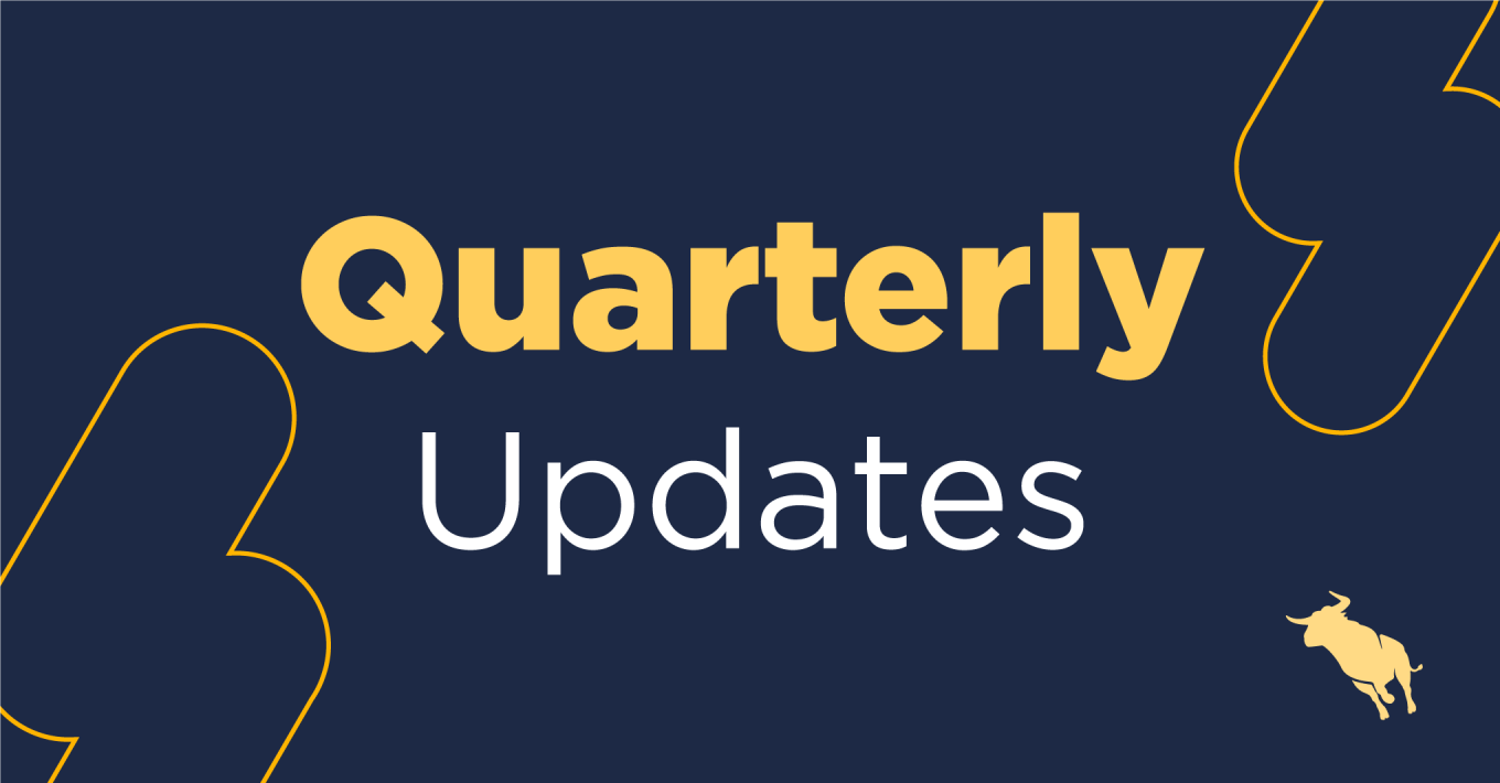quarterly product updates