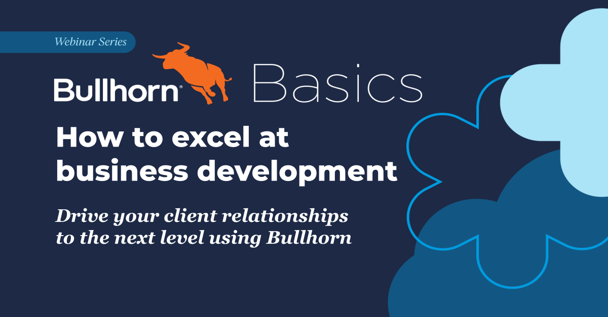 BH Basics - Excel at business development