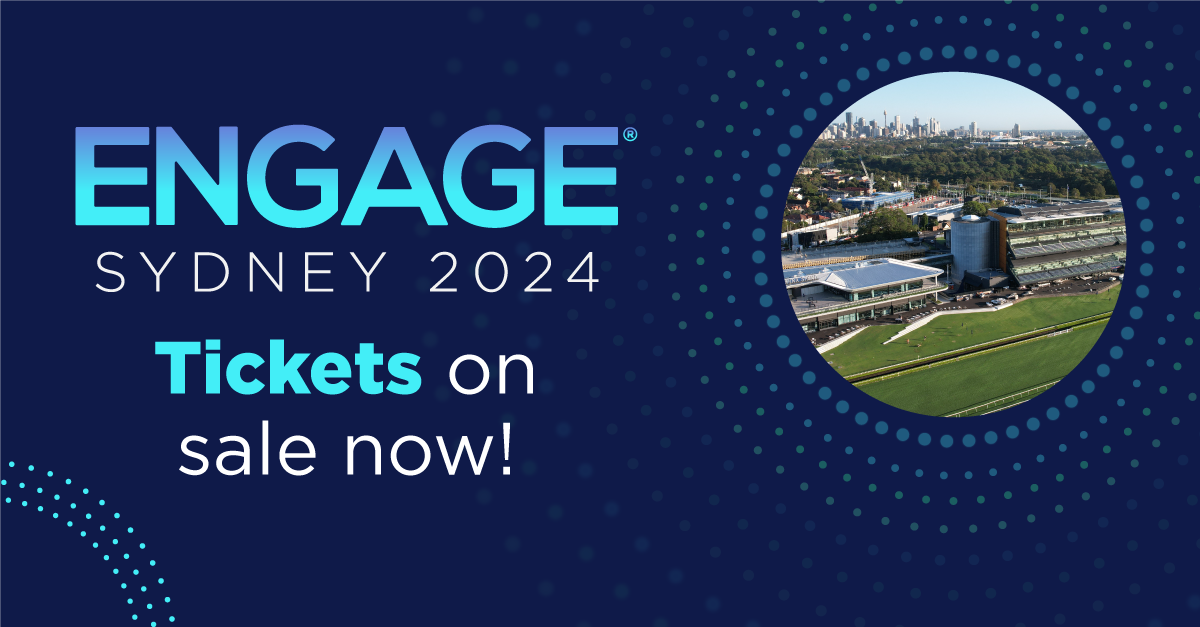 Engage Sydney 2024 tickets on sale now