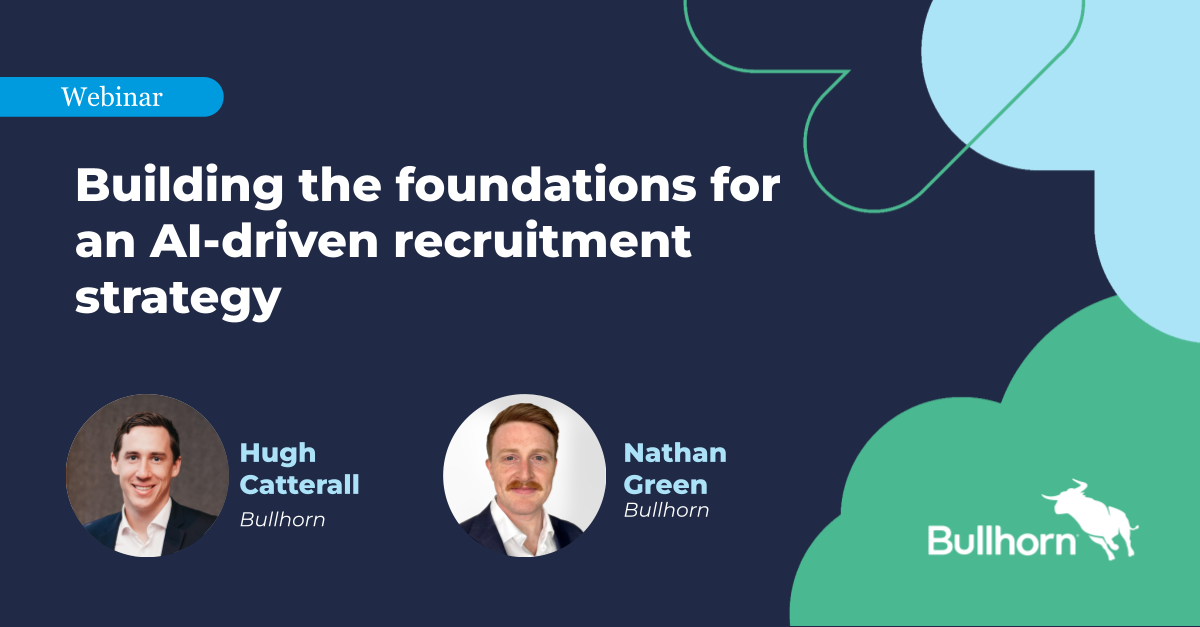 Building the foundation for an AI driven recruitment strategy