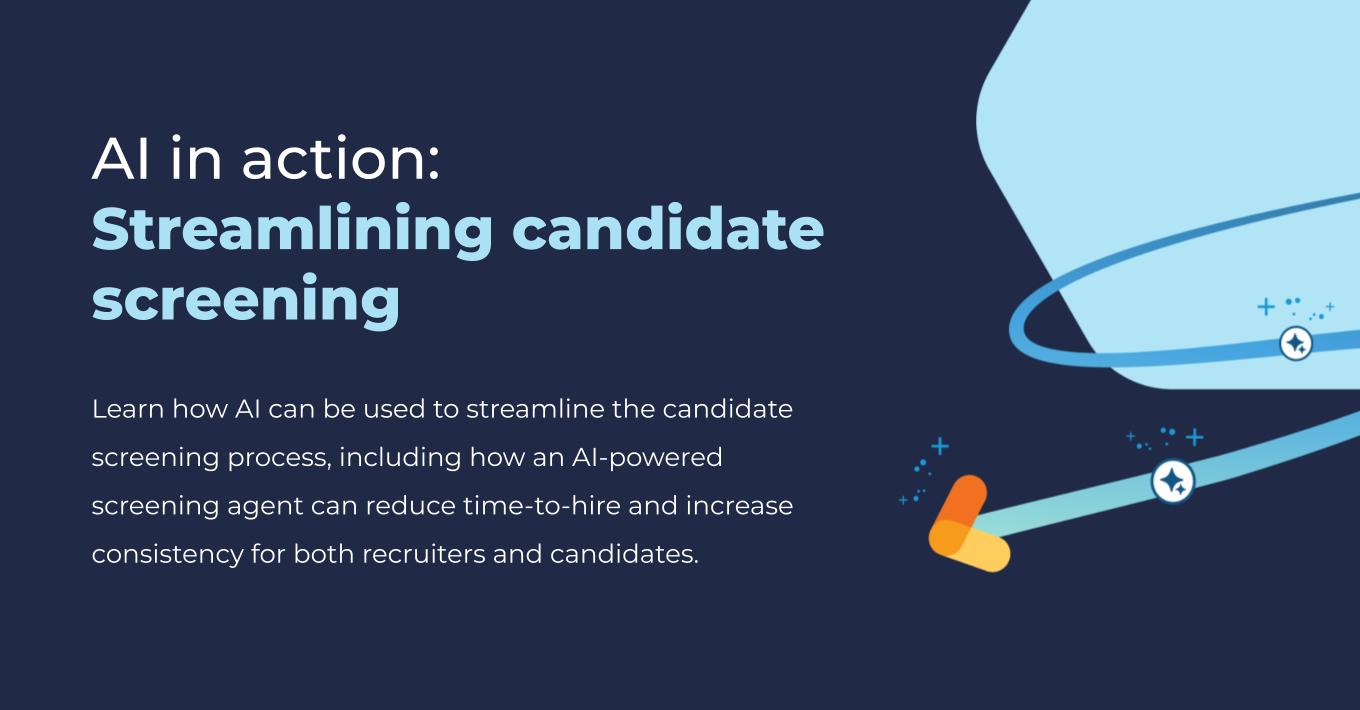 AI in action: Streamlining candidate screening