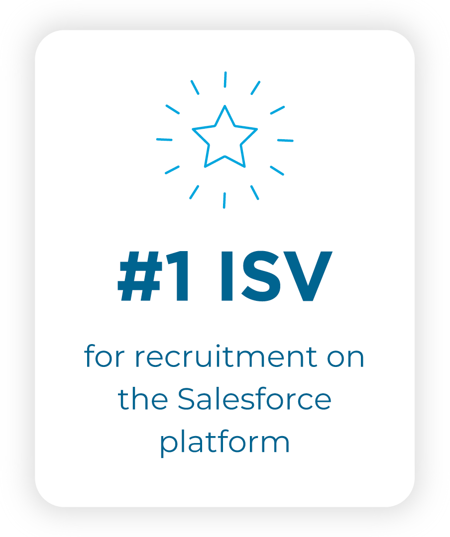 #1 ISV for recruitment on the Salesforce platform