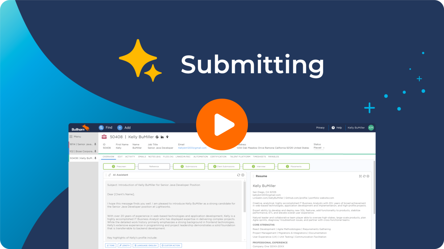 submitting