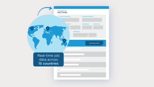 Visual guide on Bullhorn Market IQ labour market intelligence software.