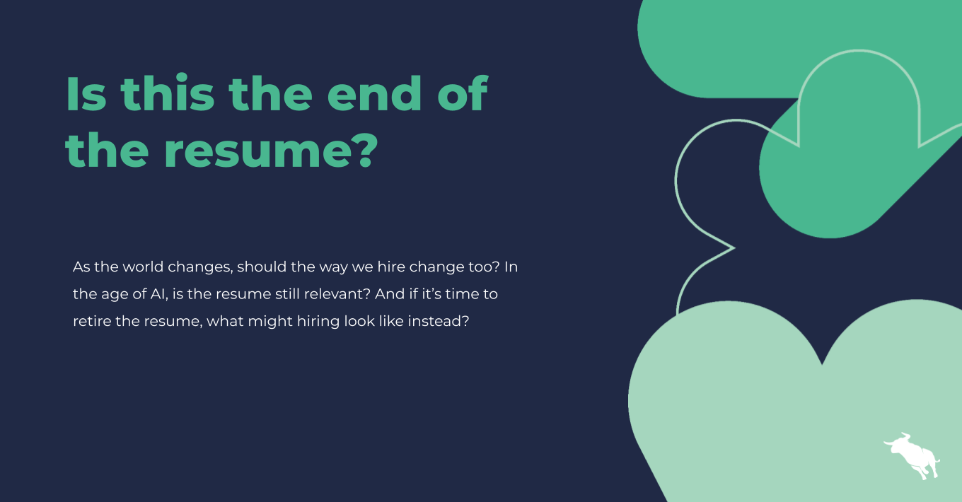 Is this the end of the resume blog