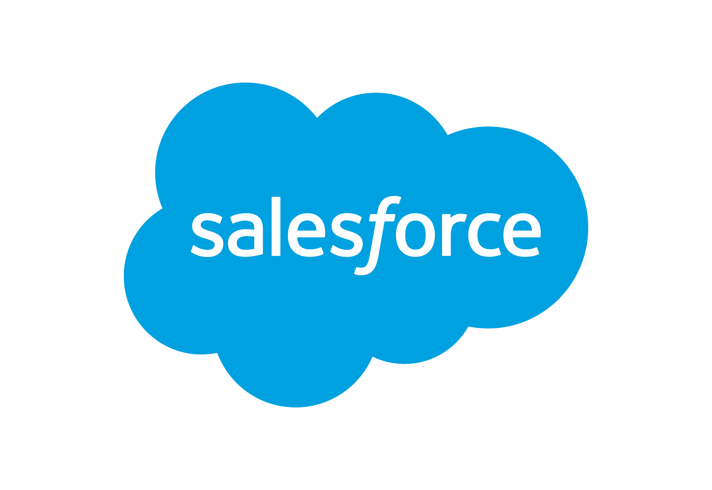 Salesforce nieuw logo transparant