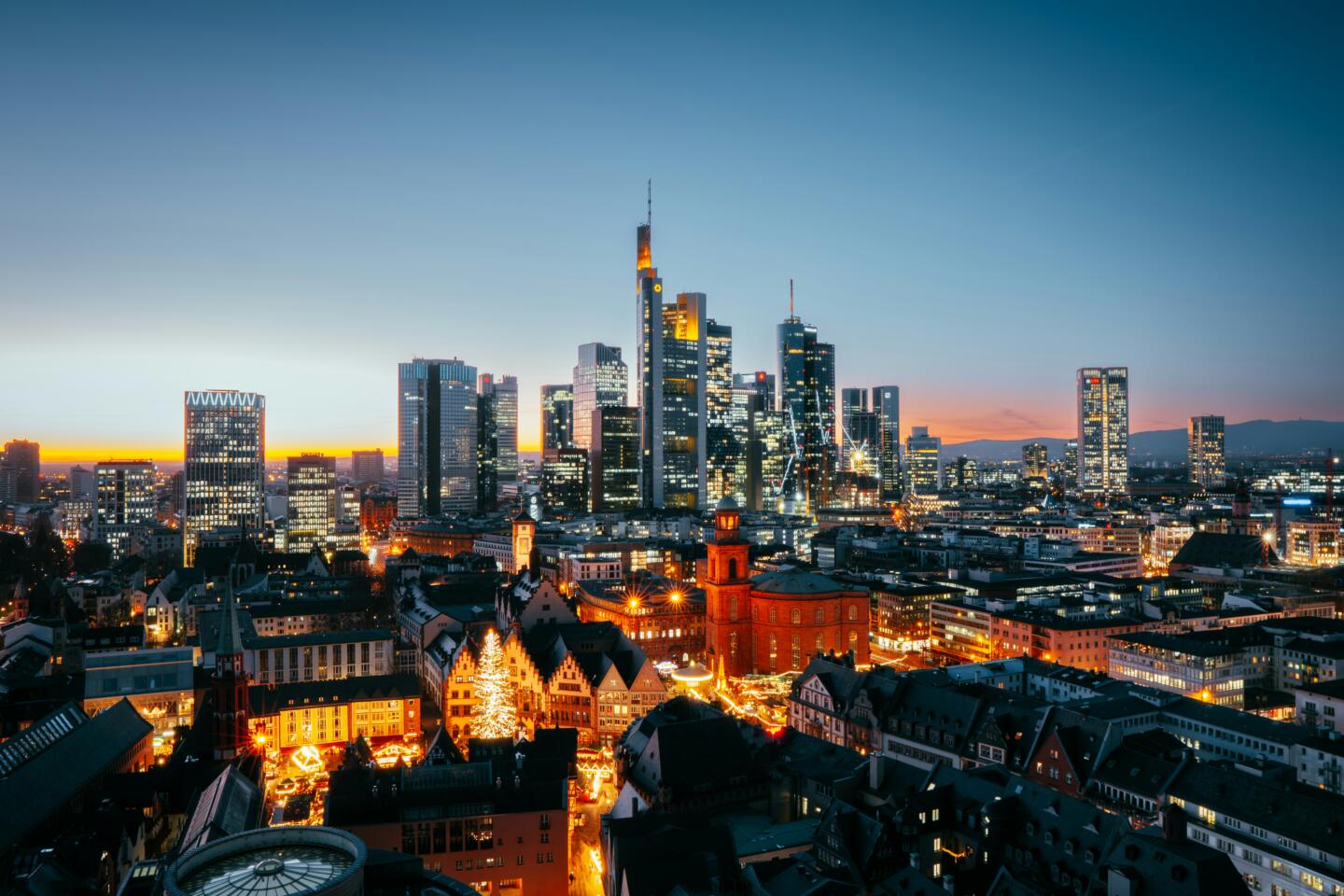 Frankfurt skyline