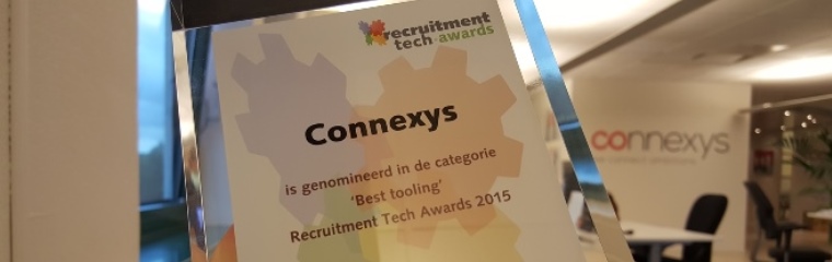 Nominatie Recruitment Tech Award 2015