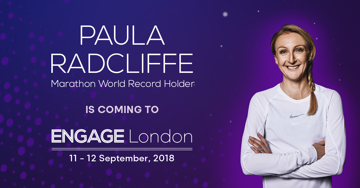 Bullhorn Engage London Keynote Speaker Recruitment Paula Radcliffe