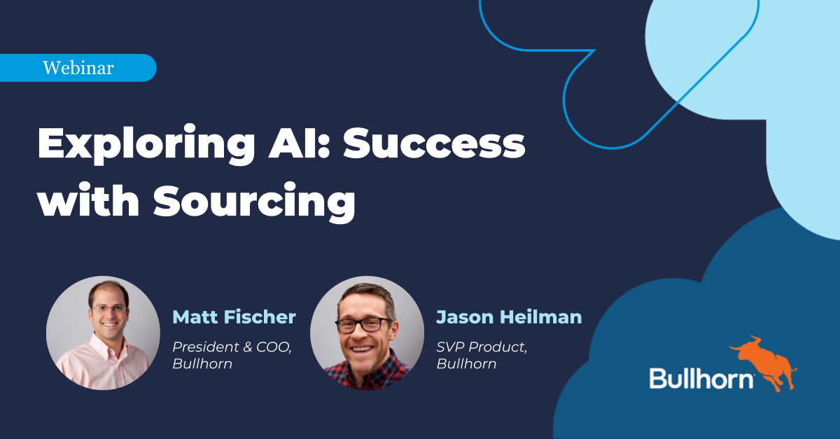 Exploring AI: Success with Sourcing webinar banner