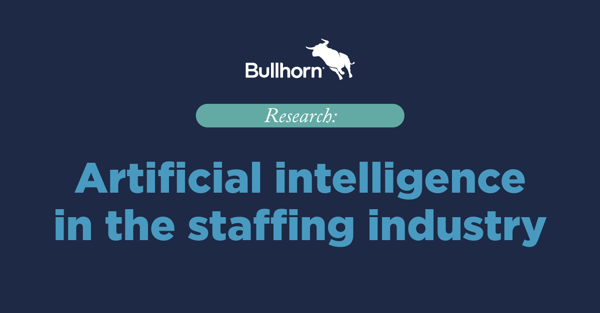 Research: Artificial intelligence in the recruitment industry