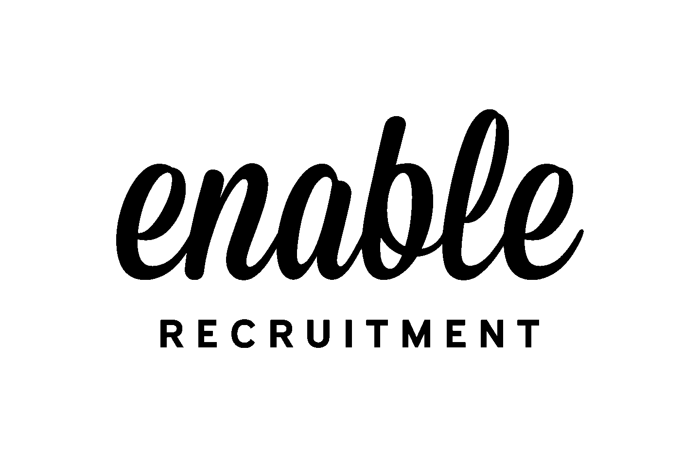 Enable Logo_with strap_Black