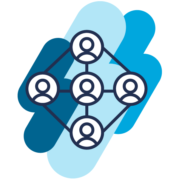 grid of people icon