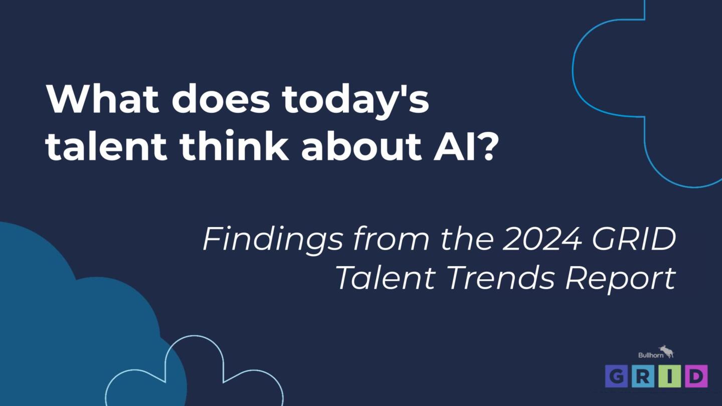 What does today's talent think about AI?