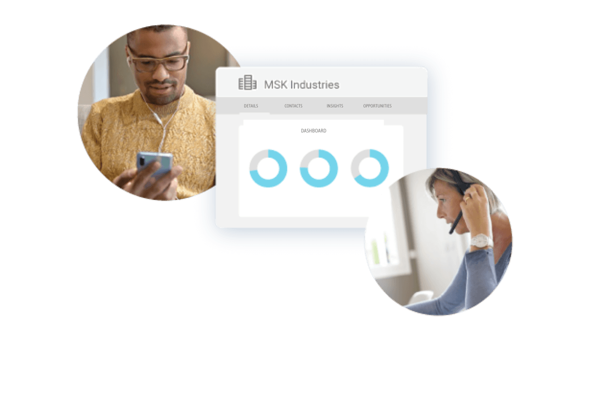 Visual representation of performance insights in Bullhorn Workforce Management software for staffing.