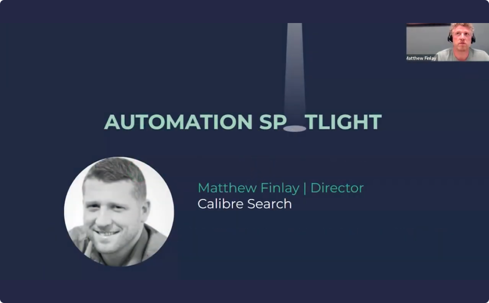 Marketing Automation spotlight screenshot