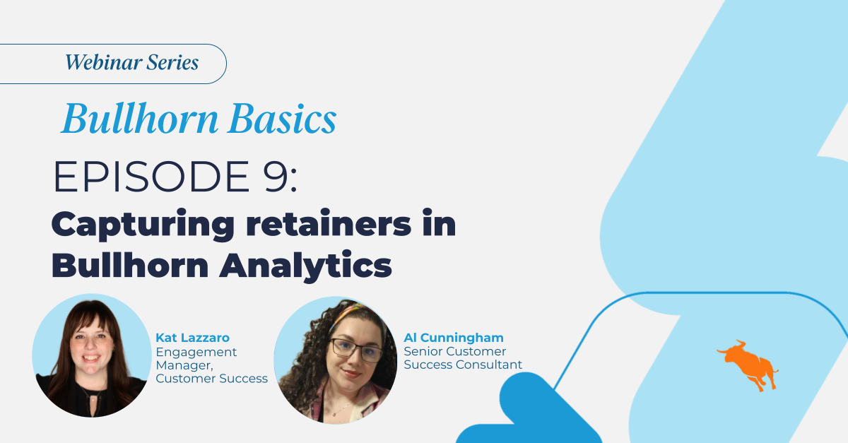 Bullhorn Basics webinar Ep 9 social banner OD