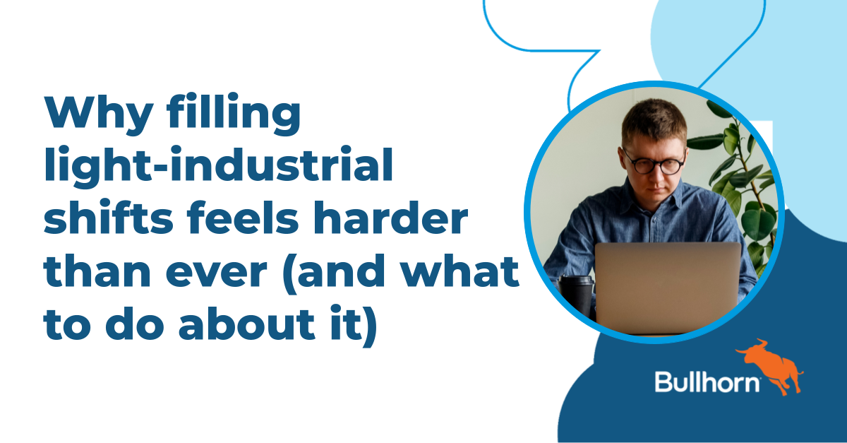 Why filling light-industrial shifts feels harder than ever (and what to do about it)