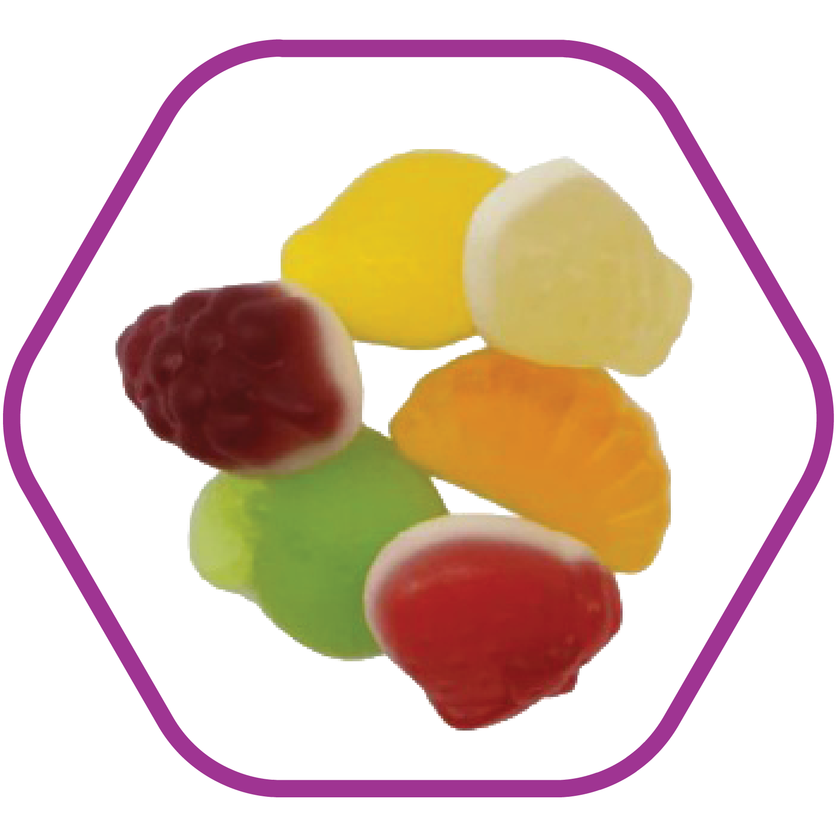 gummi fruit mix