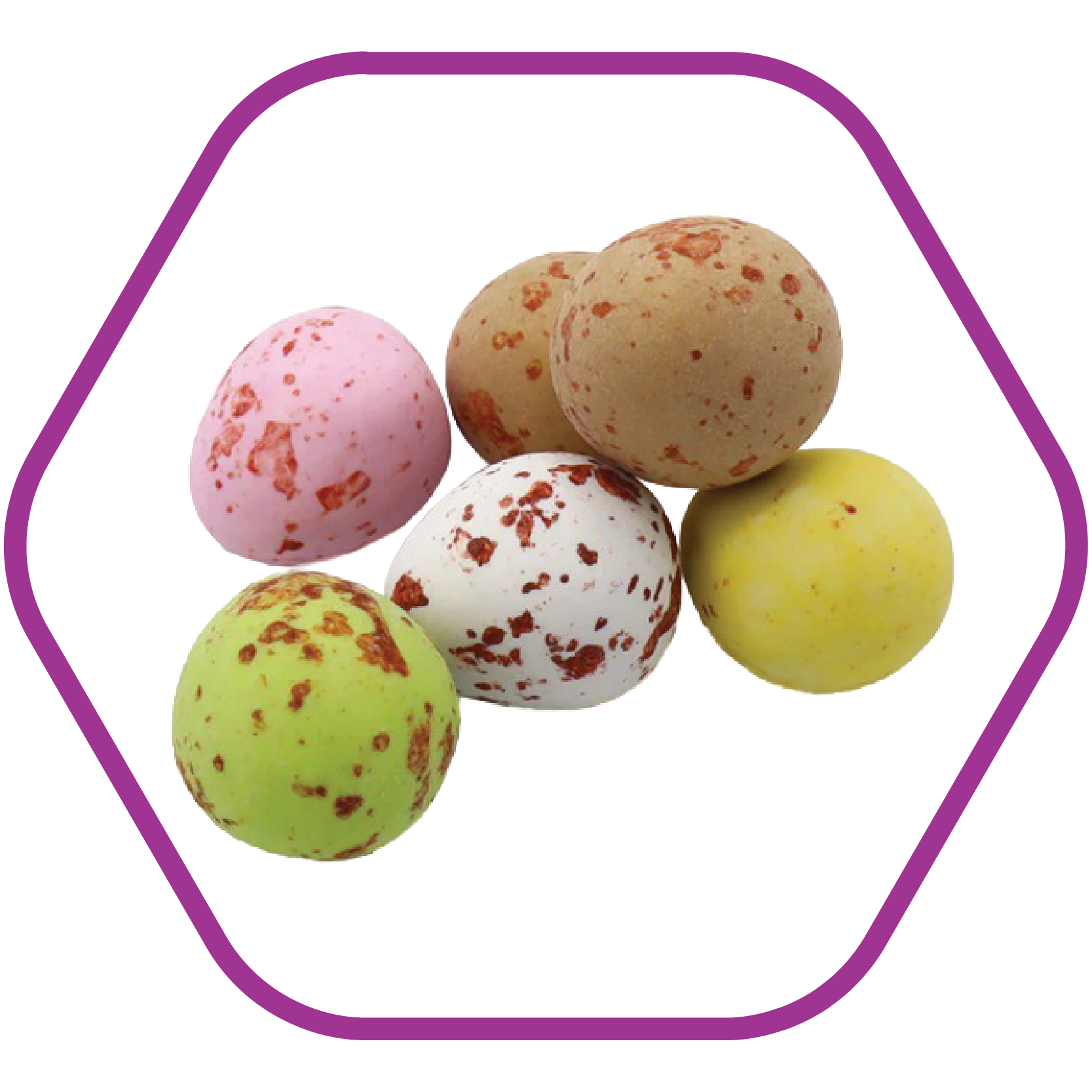 mini chocolate eggs