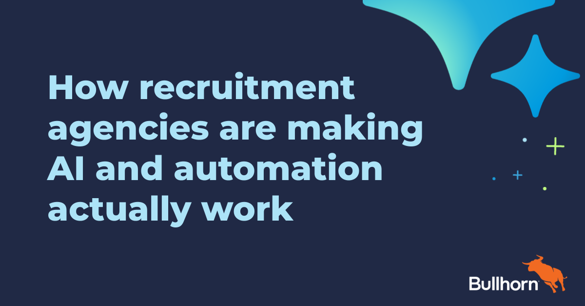 How recruitment agencies are making AI and automation actually work
