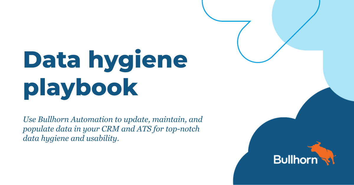 Data hygiene playbook guide