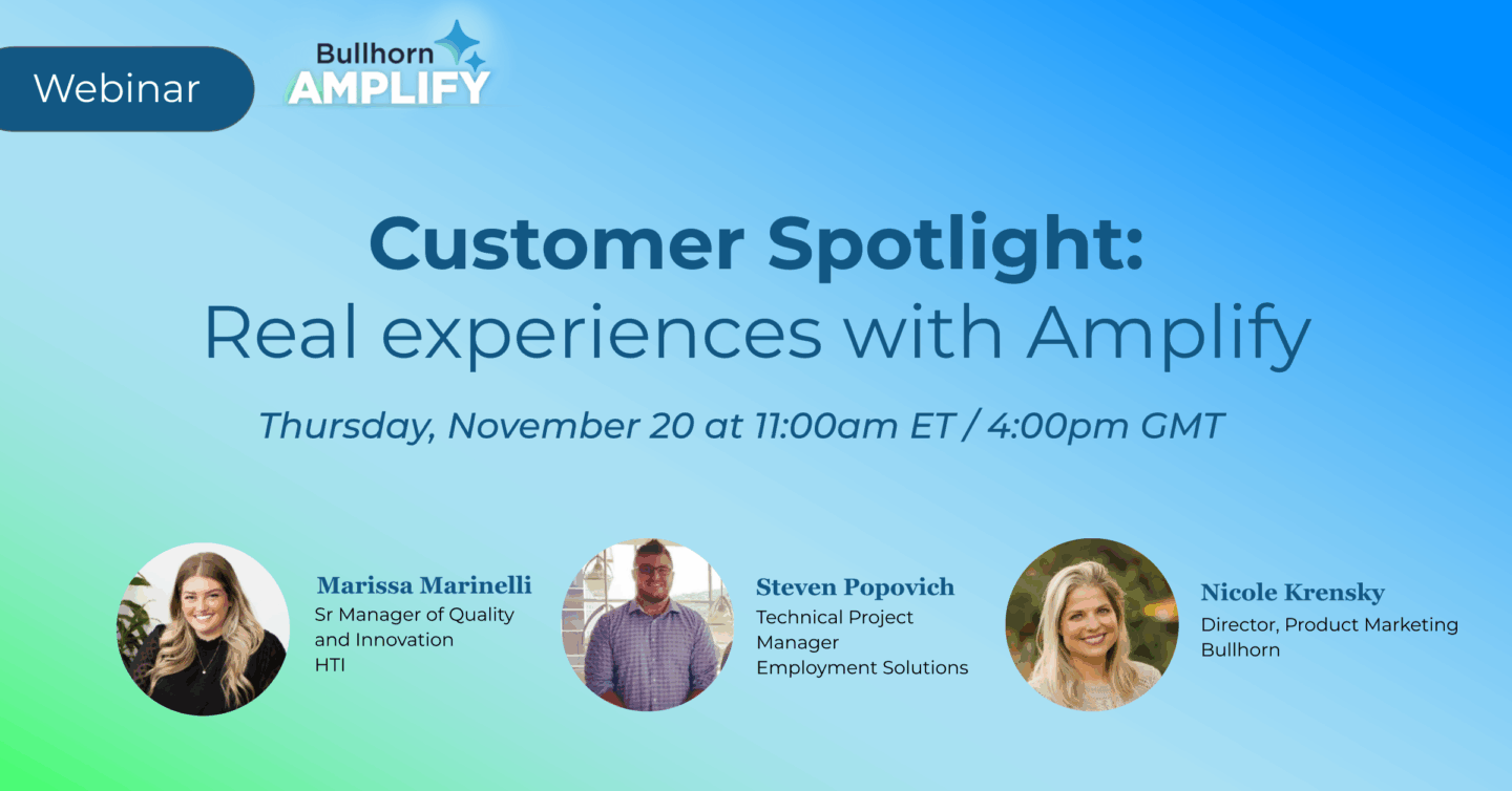 Customer spotlight real experiences with Amplify social banner
