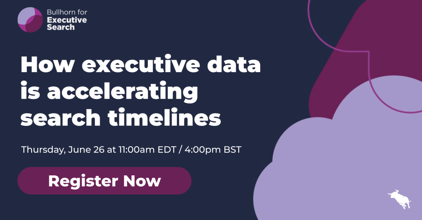 How executive data is accelerating search timelines