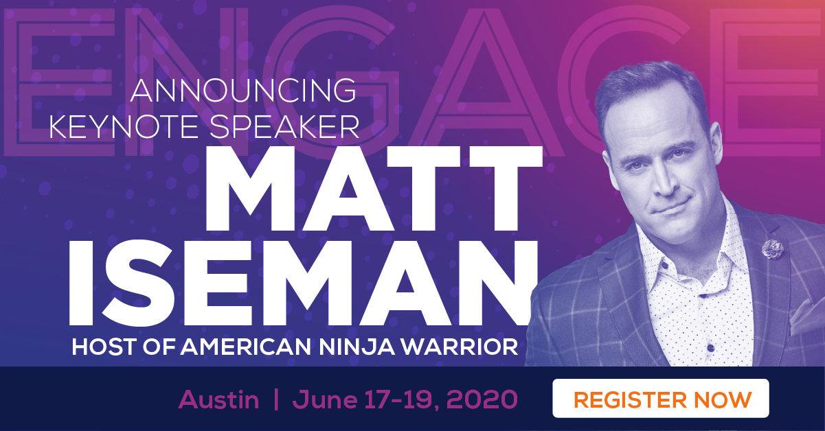 Engage Keynote Matt Iseman