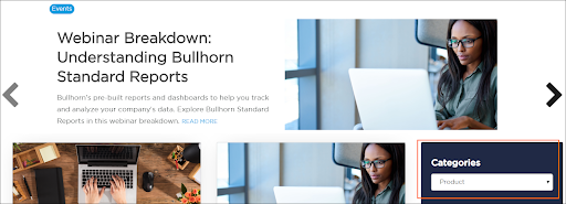 Bullhorn product updates on the customer blog