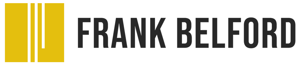 Frank Belford NEW 2019 Logo white bullhorn