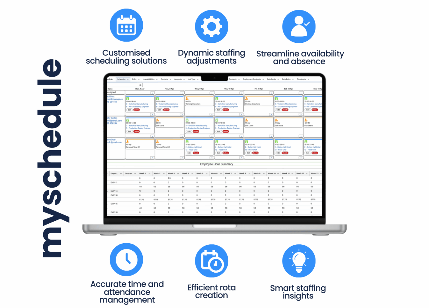 powerful scheduling - Grace Hall Smarter scheduling