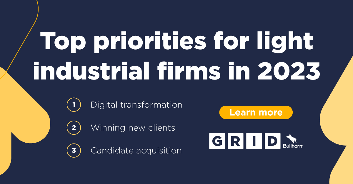 Top priorities for light industrial firms in 2023