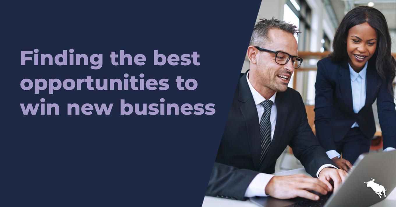 Finding the best opportunities to win new business