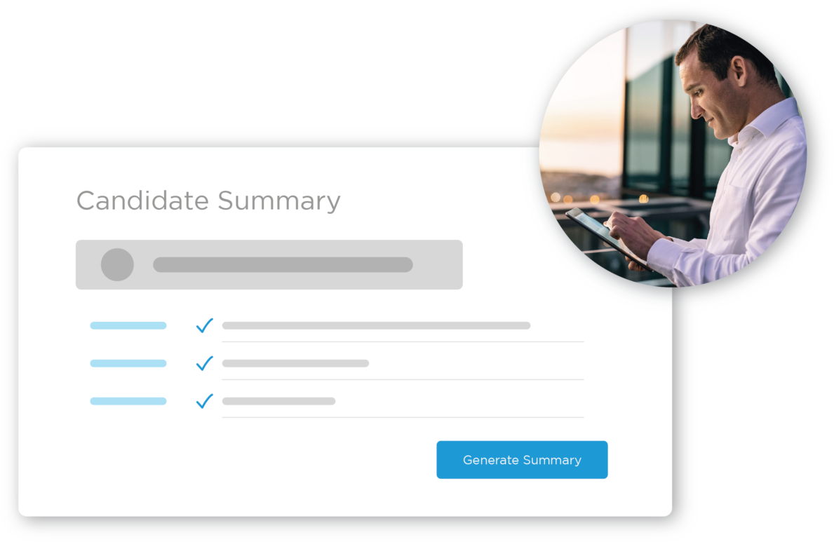AI Copilot graphic - Candidate Summary