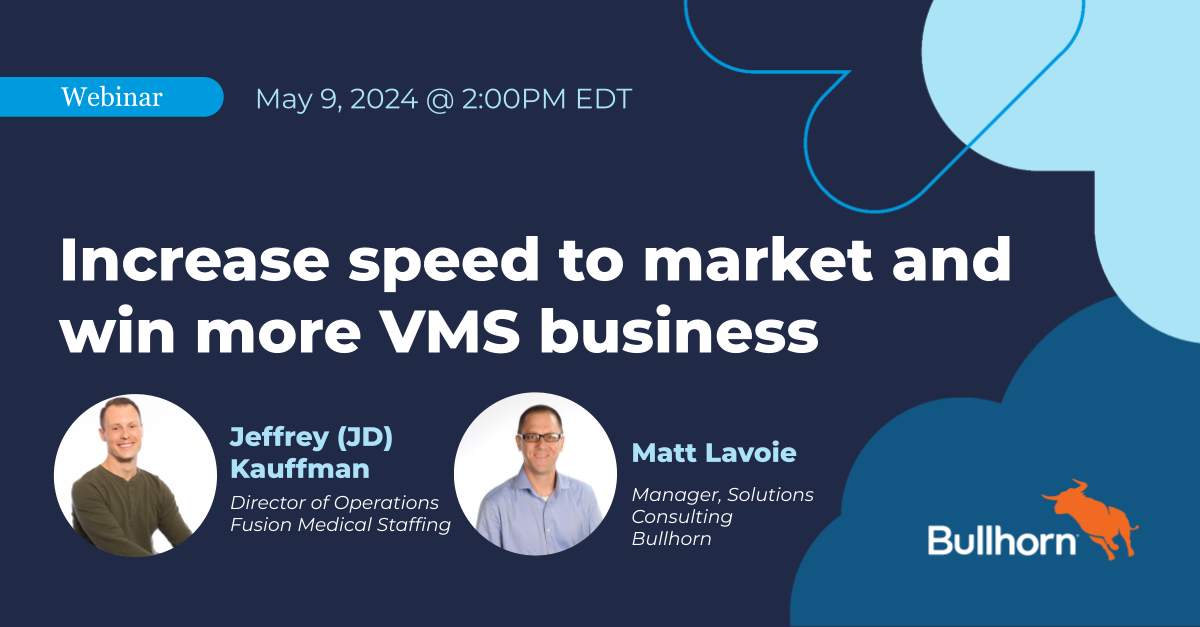 Webinar: Increase speed to market and with more VMS business