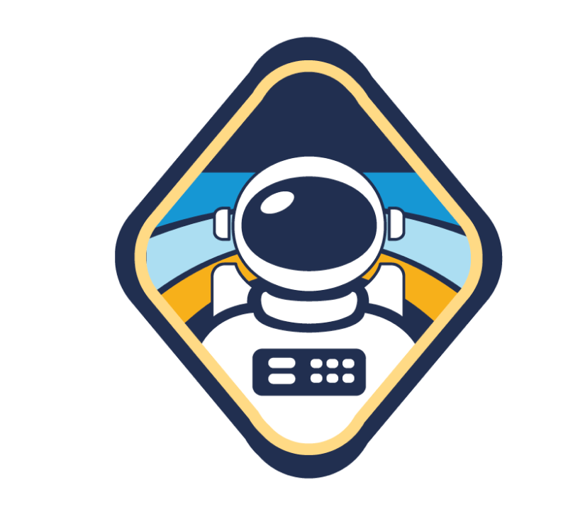 astronaut badge