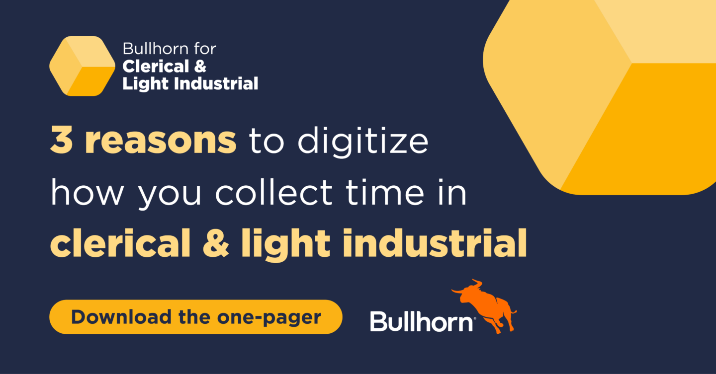 3 reasons to digitize how you collect time in clerical and light industrial