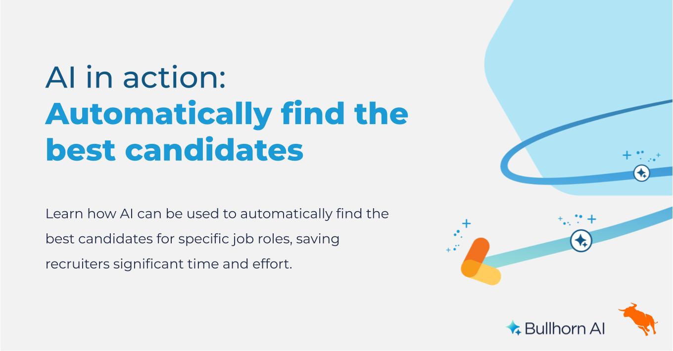 AI in action: Automatically find the best candidates