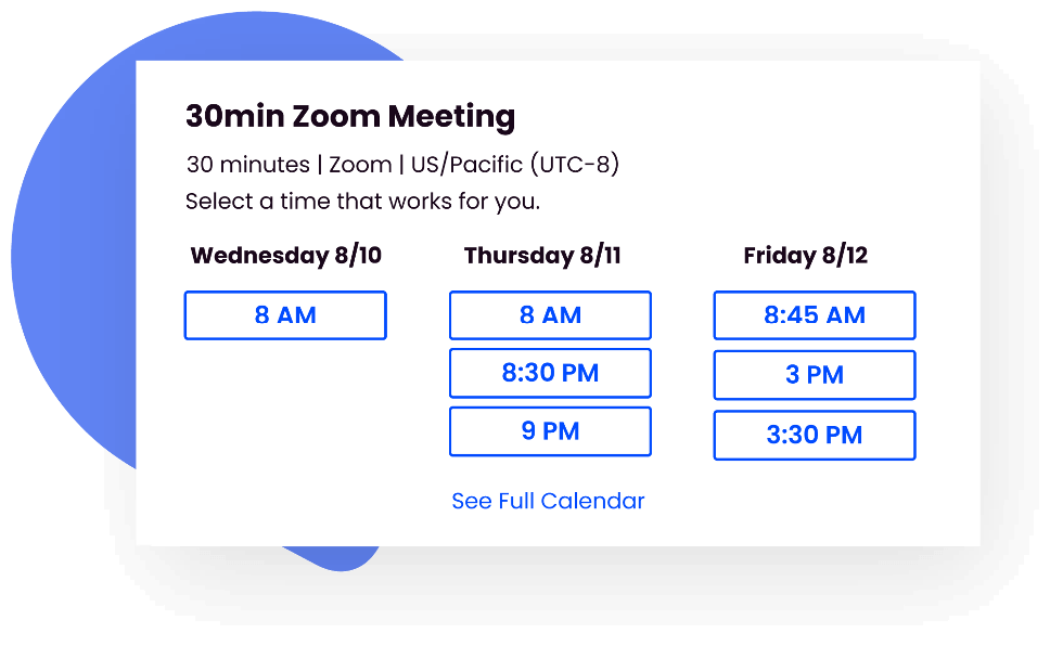 calendar-scheduling - Ryan O'Connor Book Meetings Without The Back-And-Forth Emails