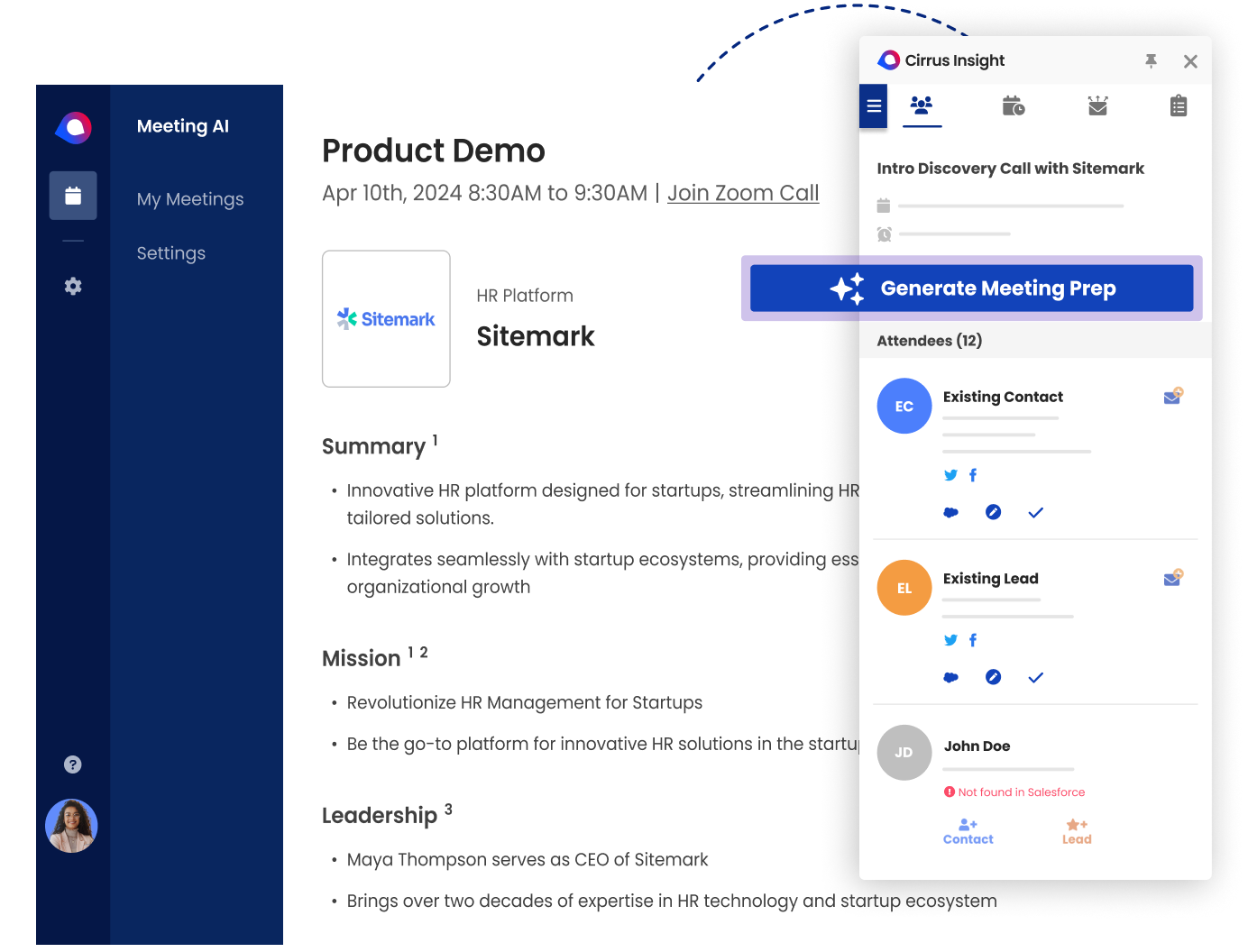 meeting-ai - Ryan O'Connor Automate Customer & Prospect Research with AI