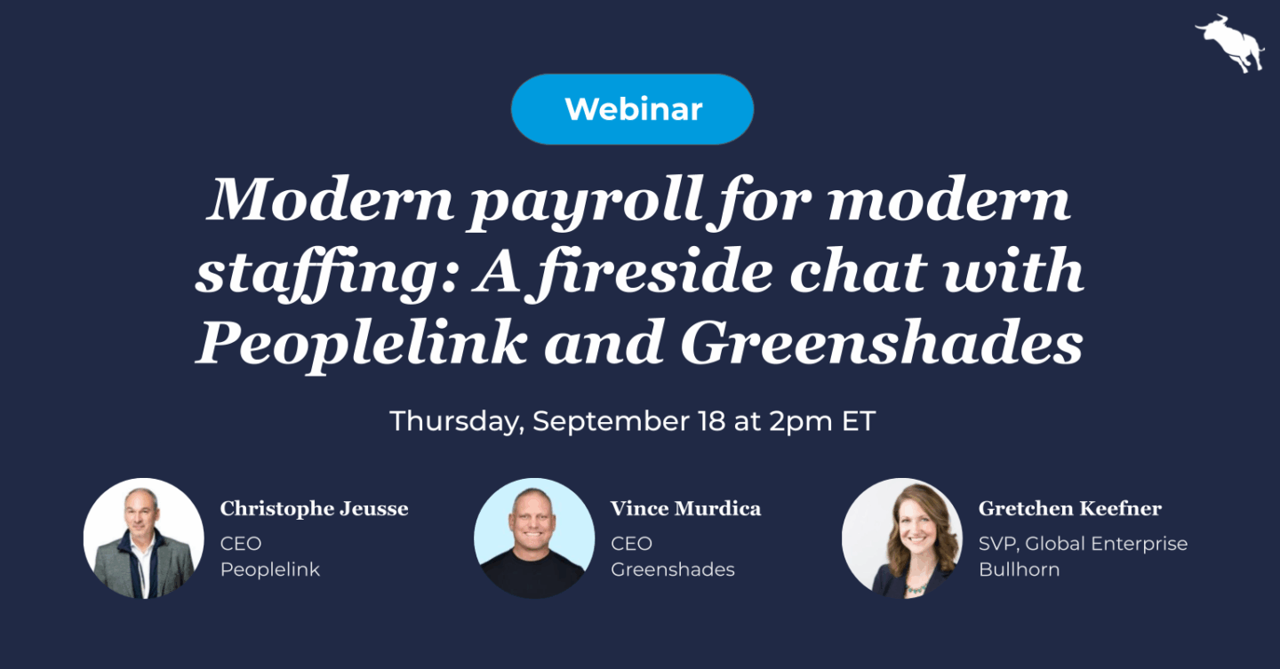 Modern payroll for modern staffing social header