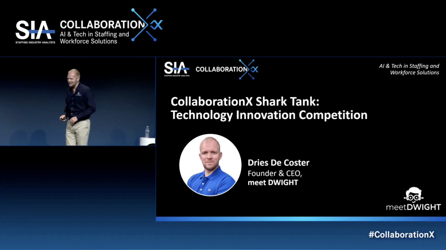 SIA Collaboration X Shark Tank Pitch for meet DWIGHT