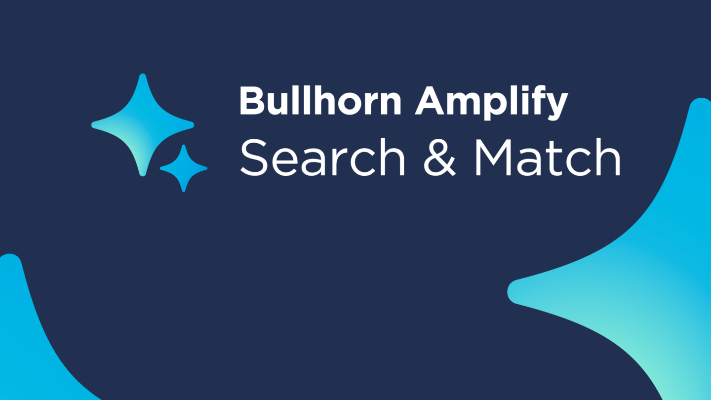 Bullhorn Amplify Candidate Search & Match software product logo