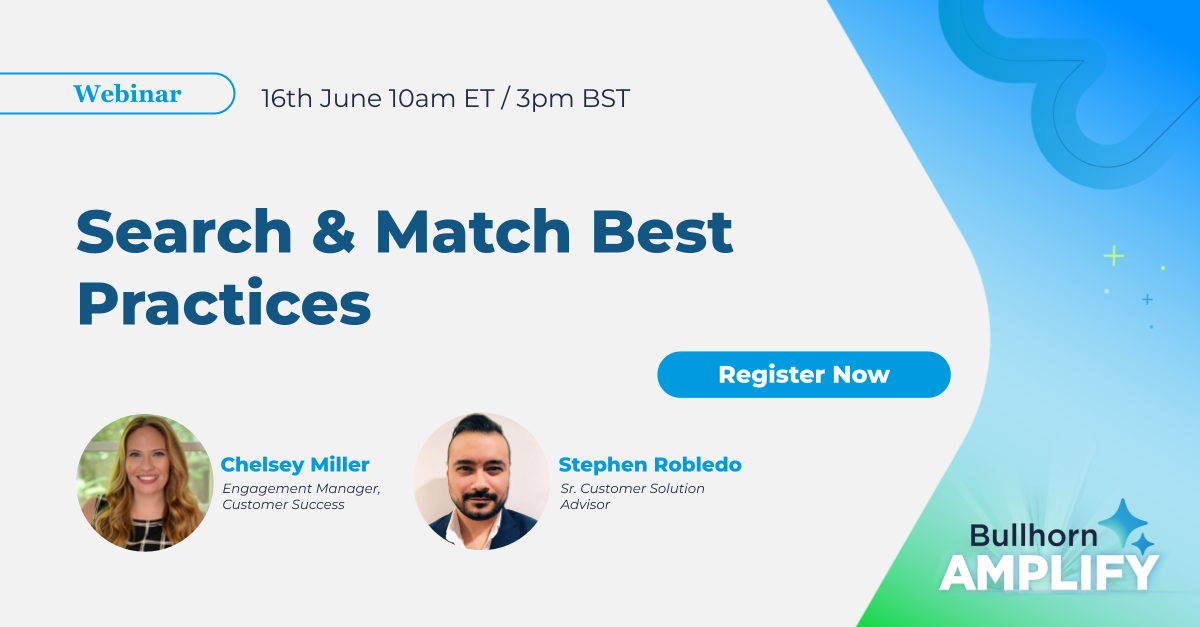 Search & Match webinar banner
